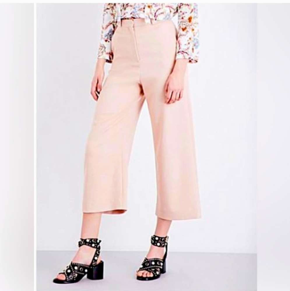 Maje Panka Wide Leg Crop Pant 40